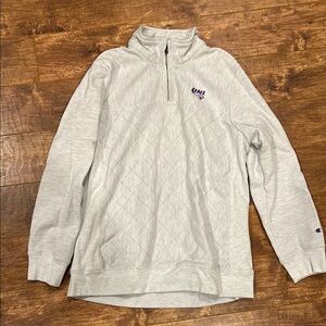 Champion Gray Quarterzip